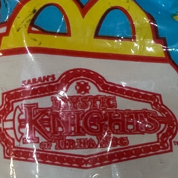 MYSTIC KNIGHTS of Tir Na Nog 1999 McDonald's 6 Happy Meal Toy Figures Vintage - Picture 3 of 8
